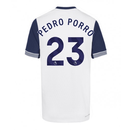 Moški Nogometni dresi Tottenham Hotspur Pedro Porro #23 Domači 2024-25 Kratek Rokav